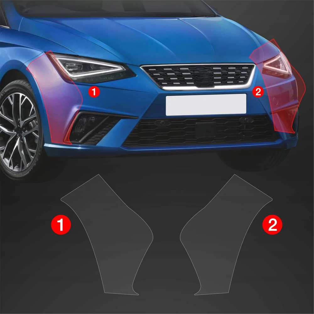 GrizzGlass Apsauginė plėvelė ant buferio GrizzGlass BodyShield, skirta Seat Ibiza (2021-2025) [2w1]