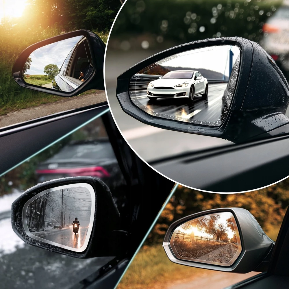 GrizzGlass Lietaus apsauginė plėvelė veidrodėliams ZeroDrop, skirta Volvo V90 Cross Country (2016-2020)