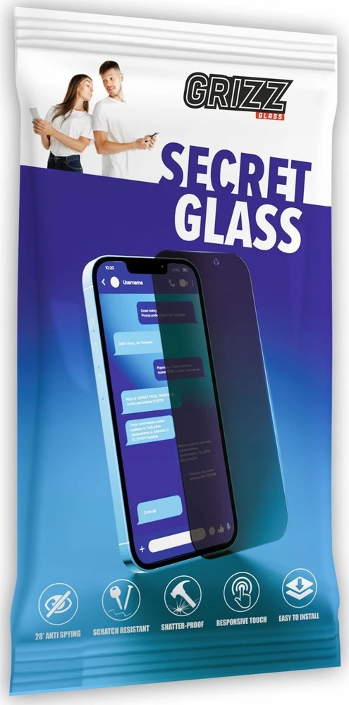 GrizzGlass GrizzGlass SecretGlass Privatumo stiklas, skirtas POCO X5