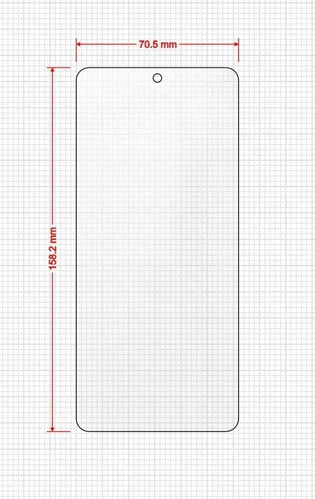 „GrizzGlass MatteScreen Easy“ matinė plėvelė, skirta „Samsung Galaxy M55“ [2 vnt. pakuotė]