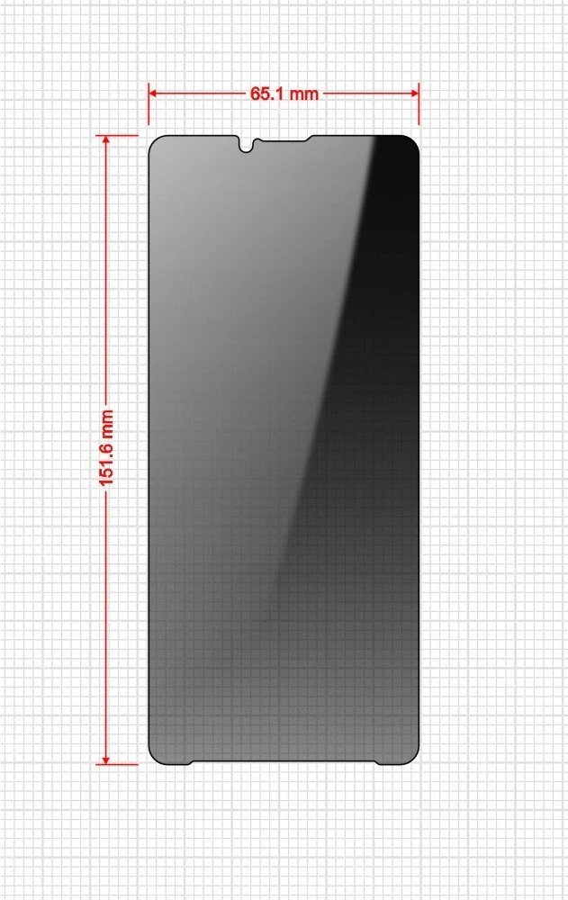 GrizzGlass Privatumo stiklas GrizzGlass SecretGlass Easy, skirtas Sony Xperia 10 VI [2 vnt. paketas]