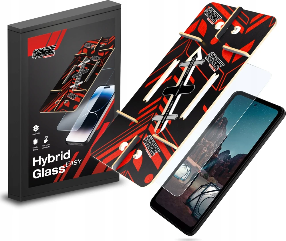 „GrizzGlass HybridGlass Easy“, skirtas „Ulefone Armor 24“