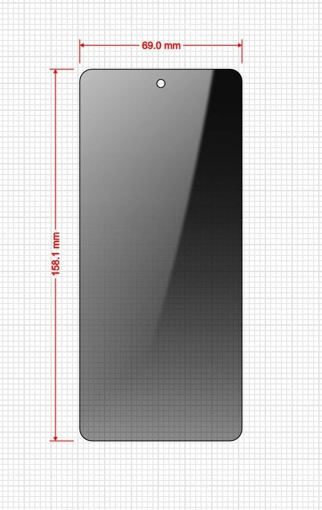 „GrizzGlass“ privatumo stiklas „SecretGlass Easy“ skirtas „Motorola Moto G24 Power“ [2 vnt.]