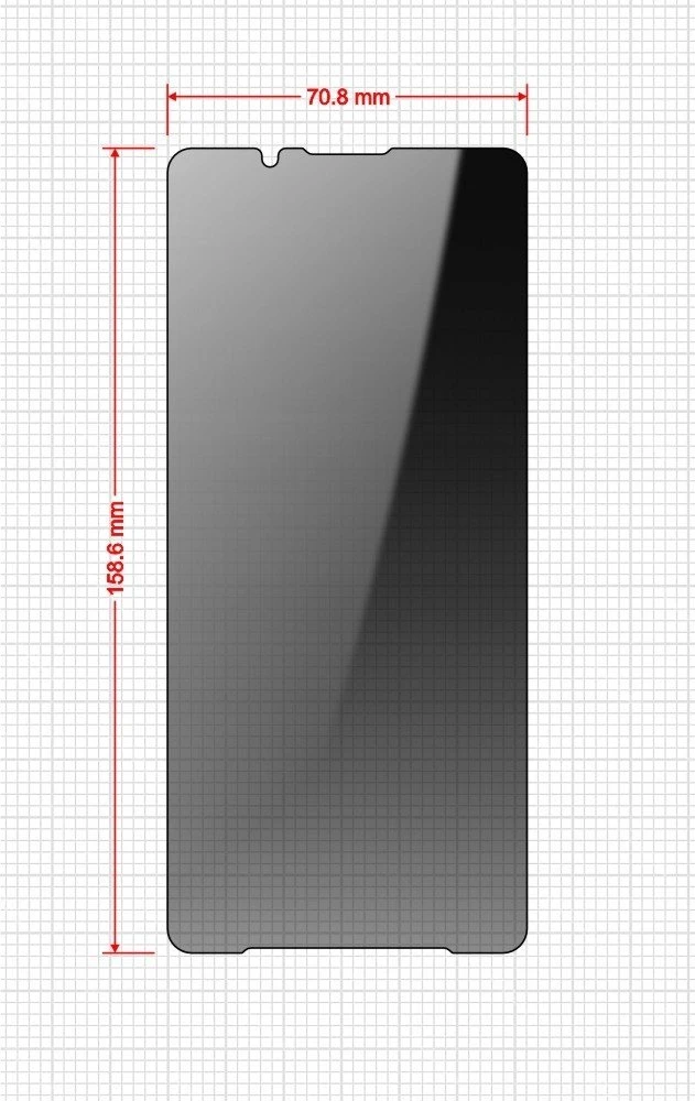 GrizzGlass Privatumo stiklas SecretGlass Easy, skirtas Sony Xperia 1 VI [2 vnt.]