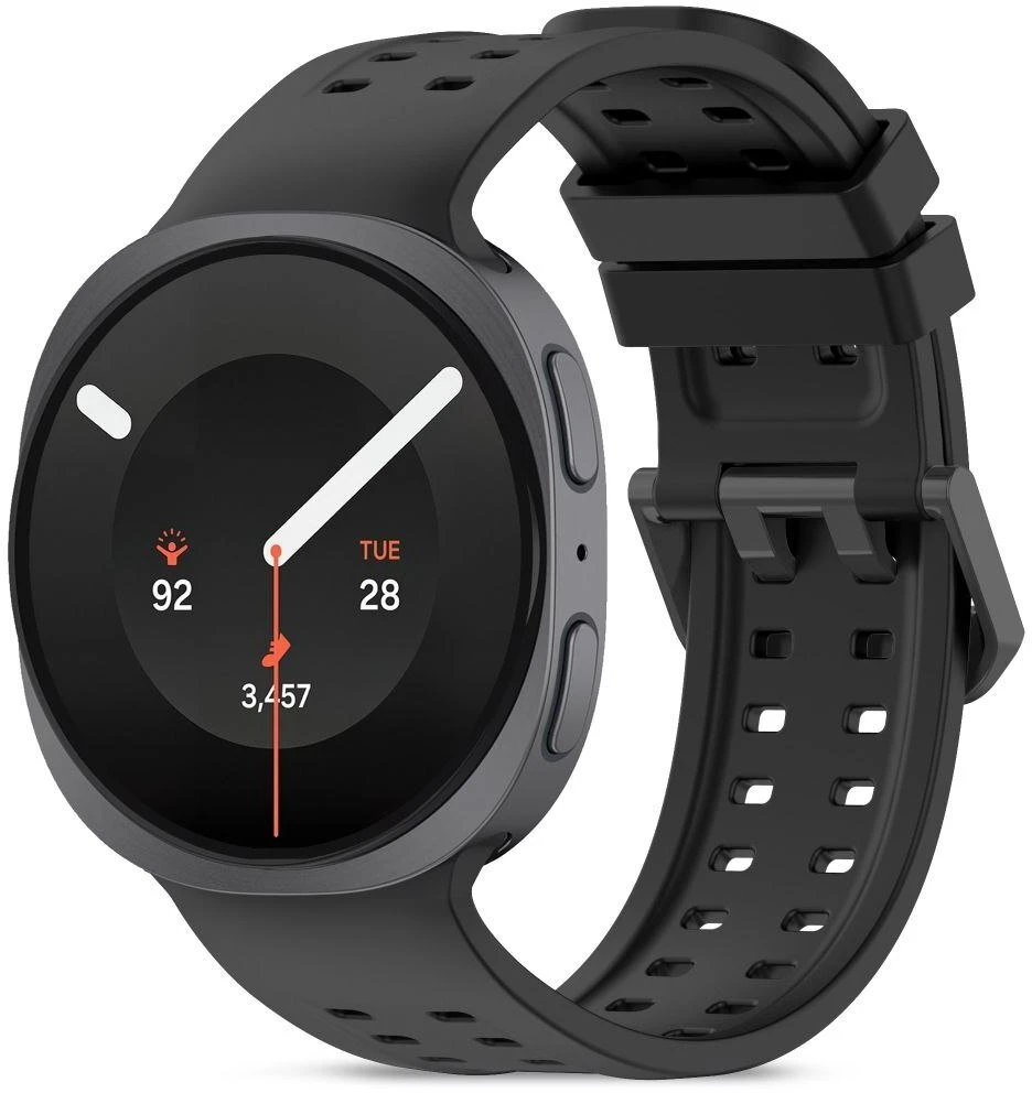 TECH-PROTECT SILICONE AIR SAMSUNG GALAXY WATCH 8 / 9 / CLASSIC (40 / 44 / 46 MM) Juoda