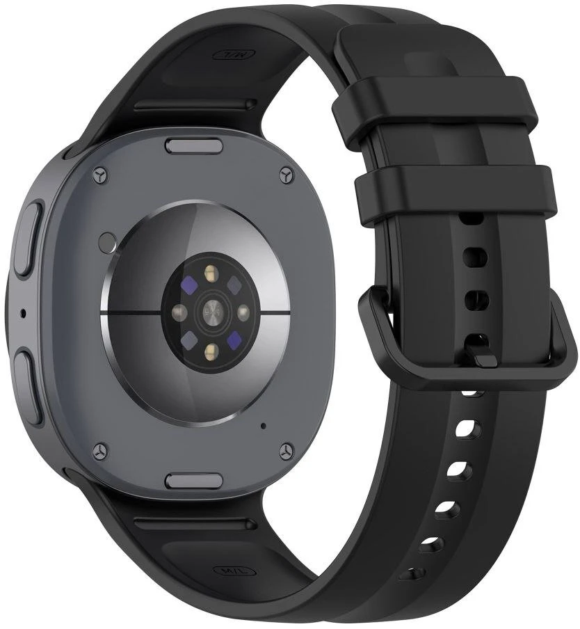 TECH-PROTECT SILICONE EVO SAMSUNG GALAXY WATCH 8 / 9 / CLASSIC (40 / 44 / 46 MM) Juodas