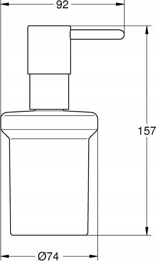 Grohe Essentials muilo dozatorius