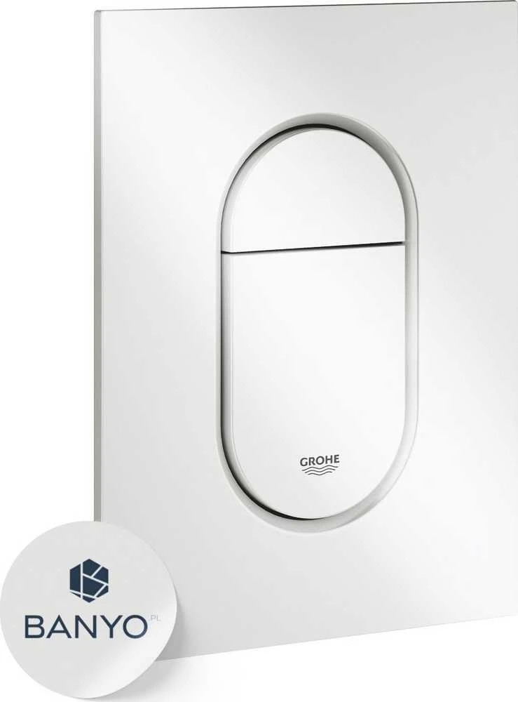 Grohe Arena Cosmo S mygtukas 130x172, baltas