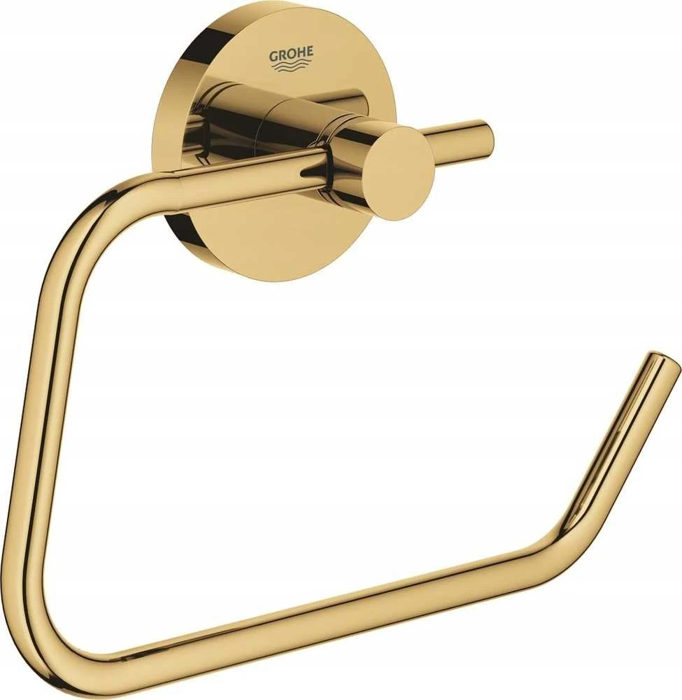 Grohe Essentials metalinis tualetinio popieriaus laikiklis be dangtelio su paslėptais tvirtinimo varžtais Poleret Cool Sunrise