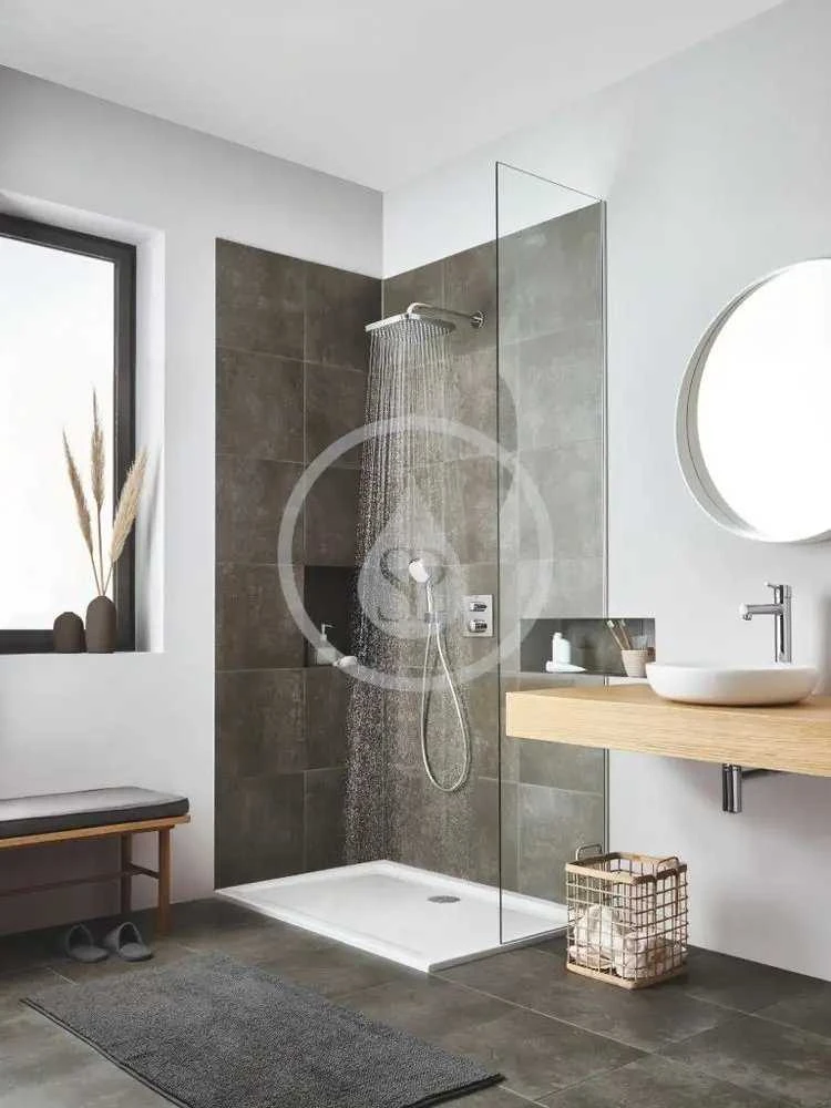 Grohe GROHTHERM dušo čiaupas GROHTHERM BATERIJOS LAIKMATIS 2 IŠĖJIMAI