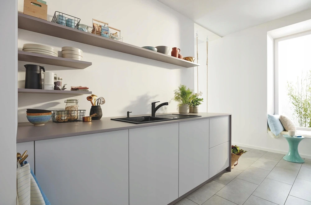 Grohe Dozatorius muilo 500ml juoda matinė spalva