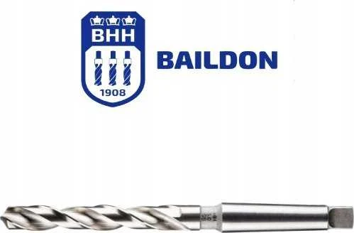Wiertło Baildon DIN 345 ​​​​RN NWKc 19 mm HSS (S) metalo grąžtas, 233–135 mm (MK2 kotas)