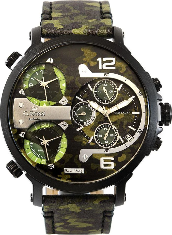 Laikrodis vyrams G. ROSSI - E11706A2-8H1 (zg336e) + dėžutė