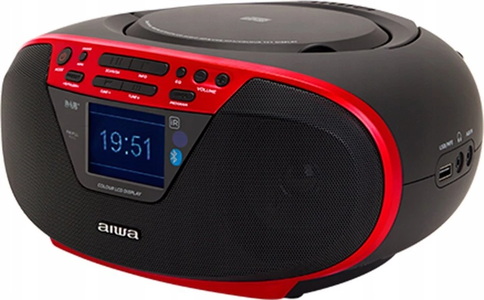 Grotuvas Aiwa BOOMBOX AIWA BBTU-500DAB/RD