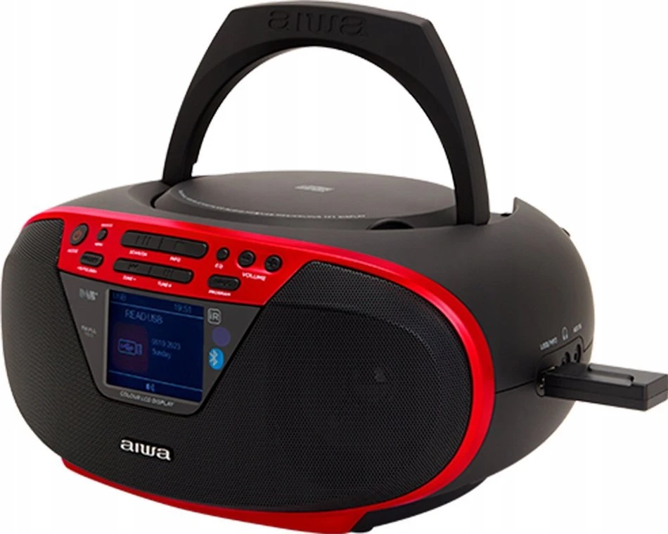 Grotuvas Aiwa BOOMBOX AIWA BBTU-500DAB/RD