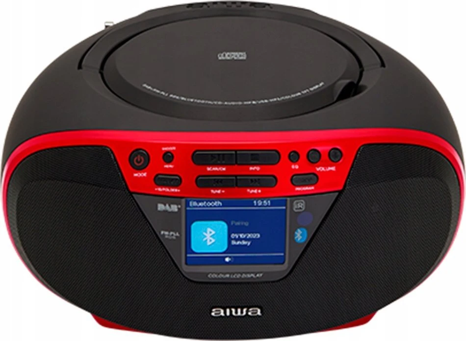 Grotuvas Aiwa BOOMBOX AIWA BBTU-500DAB/RD