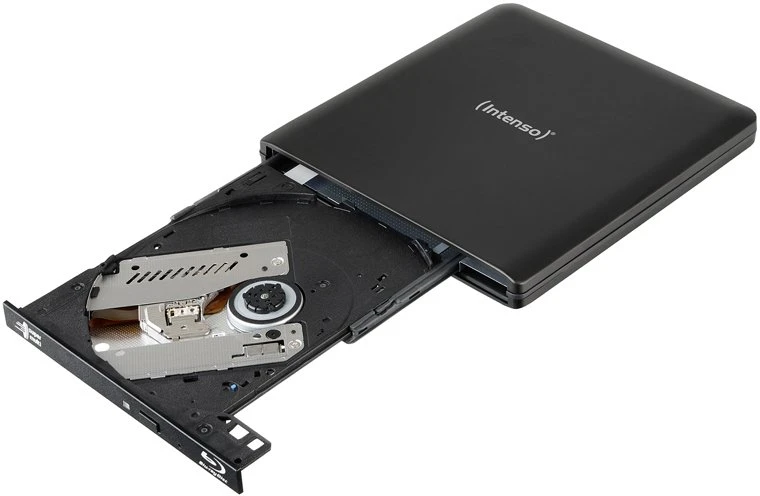 ITN Intenso EOD 500BD Slim optinių diskų įrenginys Blu-Ray ROM Juoda