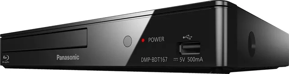 Vaizdo grotuvas Grotuvas Blu-ray Panasonic DMP-BDT167AG juoda (DMPBDT167AGK)