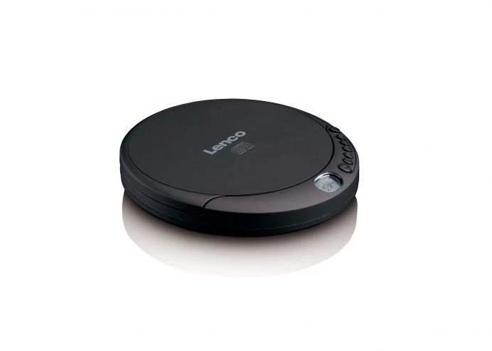 Lenco CD-010, juodas, nešiojamas CD grotuvas