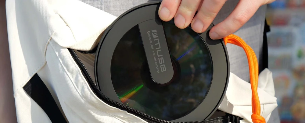 „Muse“ | Nešiojamas CD/MP3 grotuvas su apsauga nuo smūgių | M-920 DMO | „Bluetooth“