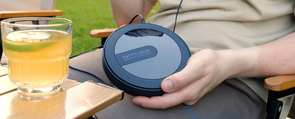 „Muse“ | Nešiojamas CD/MP3 grotuvas su apsauga nuo smūgių | M-920 DMO | „Bluetooth“