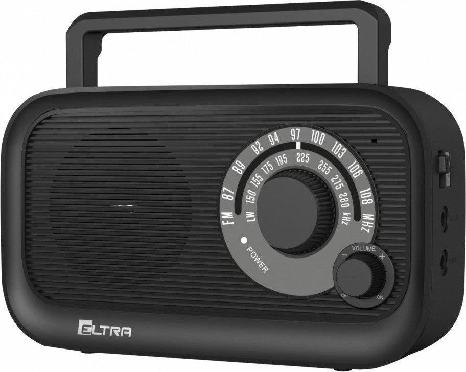 Radijo imtuvas Radio hania eltra juodas