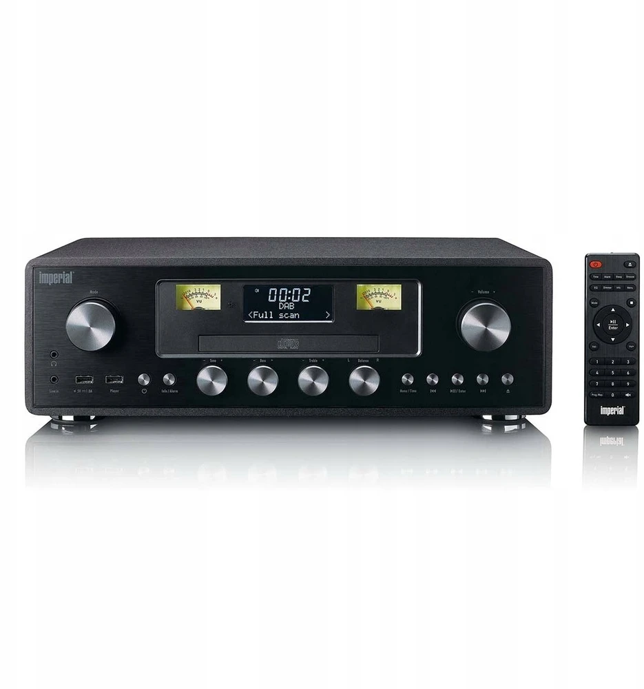 Grotuvas Imperial Radio DABMAN 280 CD DAB+/FM juoda