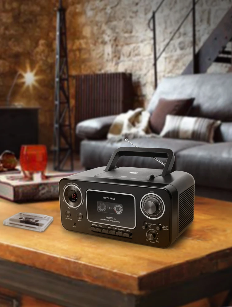 Magnetola Muse M-182 RDC radio Cassette