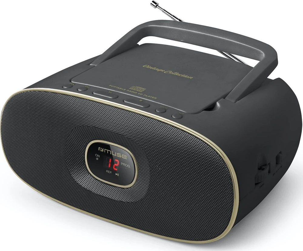 Muse Portable radio MD-202VT Juodas