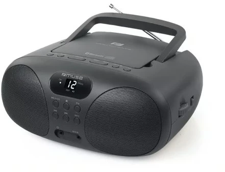 Muse Nešiojamas radijas, CD grotuvas su „Bluetooth“ | MD-208BT | AUX įvestis