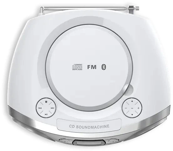 Grotuvas Philips CD Soundmachine TAZ2000 sidabrinė/balta - Grotuvas (TAZ2000S/10)