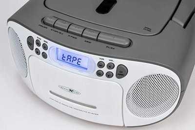 Grotuvas Reflexion RCR2260 Boombox balta/pilka