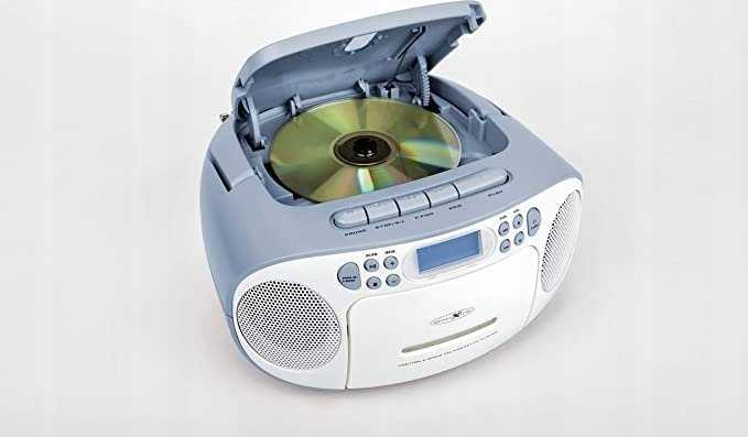 Grotuvas Reflexion RCR2260DAB Boombox balta/mėlyna