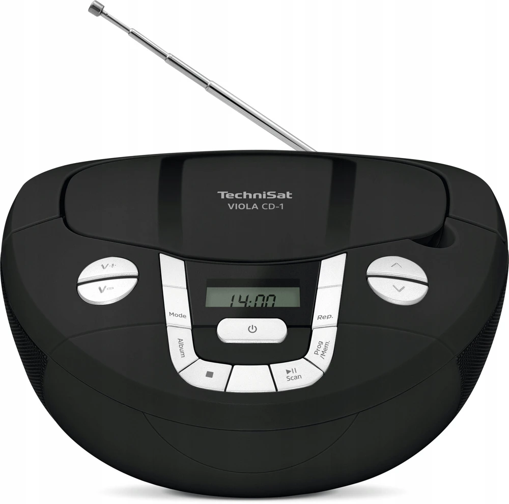 Grotuvas TechniSat BOOMBOX TECHNISAT VIOLA CD-1 JUODA