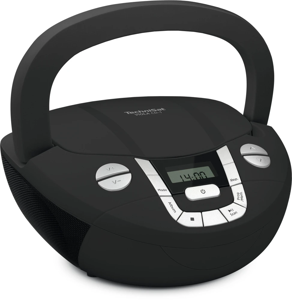 Grotuvas TechniSat BOOMBOX TECHNISAT VIOLA CD-1 JUODA