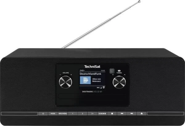 Technisat DigitRadio 372 CD BT juodas