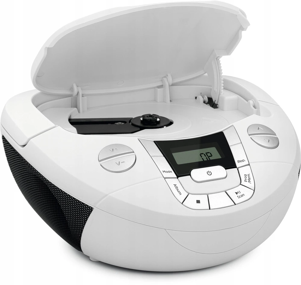 Grotuvas TechniSat Grotuvas CD TechniSat VIOLA CD-1 FM DAB+ MP3 LCD AUX Bluetooth balta