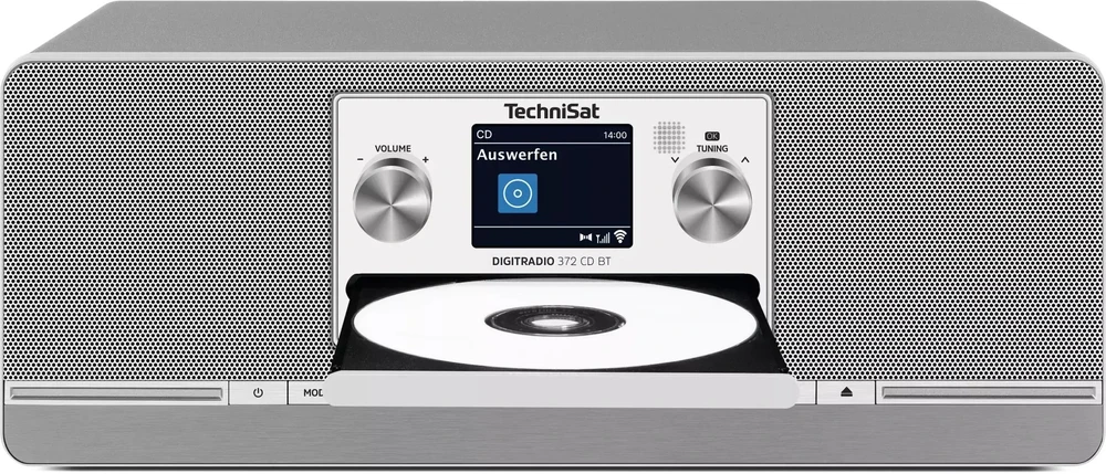 TechniSat „Technsat DigitRadio 372 CD BT“ sidabrinis