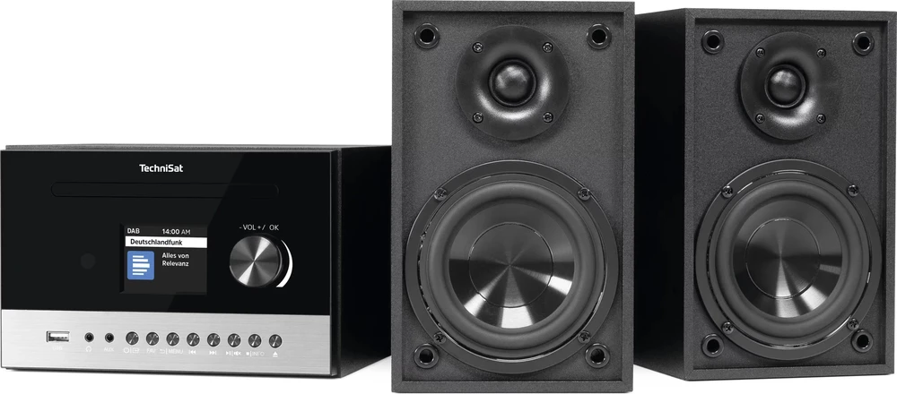 Muzikinis centras Grotuvas TechniSat Viola 700 CD IR juodas (0000/5106)