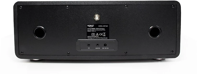 Grotuvas Xoro Viskas viename stereo interneto radijas su CD grotuvu DAB+ BT