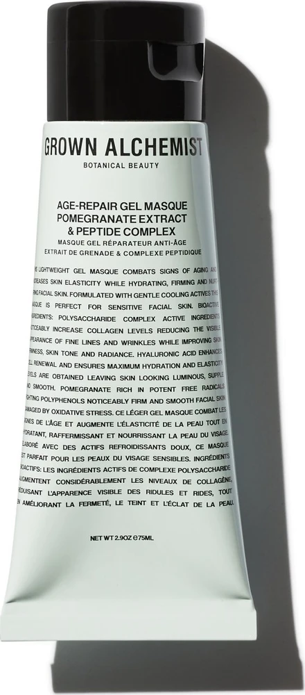 Grown Alchemist Age-Repair Gel Mask gelinė veido kaukė, 75 ml