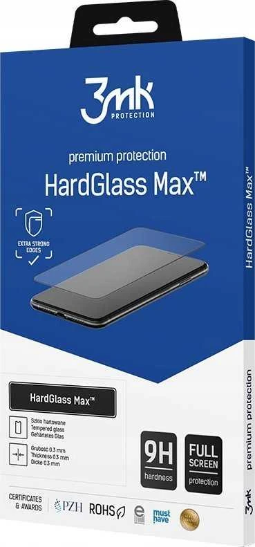 3MK HardGlass Max grūdintas stiklas Samsung Galaxy A36/A56 juodas