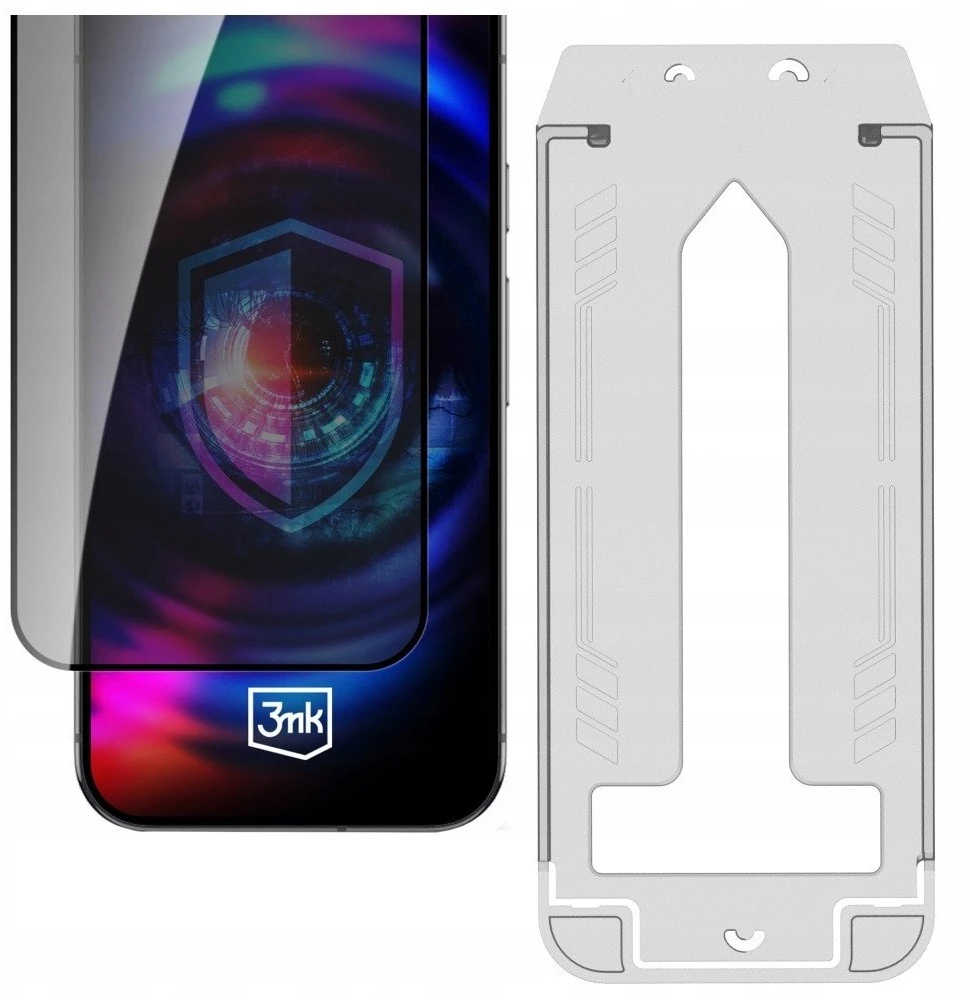 Nezatříděno 3Mk apsauga. 3mk kieto stiklo „Max Privacy“ ekrano apsauga, skirta „iPhone 13 Pro Max“ / „14 Plus“.