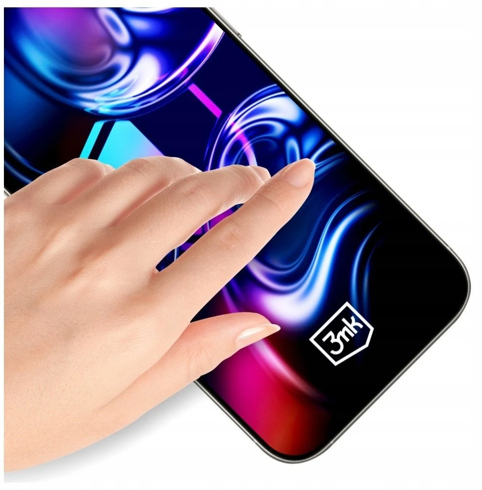 Grūdintas stiklas 3MK HardGlass Max su aplikatorem do Samsung Galaxy S24/S25