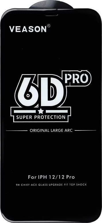 6D Pro Veason Glass - skirtas Samsung Galaxy A06 4G / A06 5G juodas