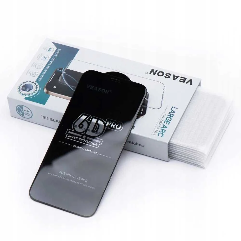 6D Pro Veason Glass (SET 10in1) - skirtas Samsung Galaxy A35 / A55 juodas