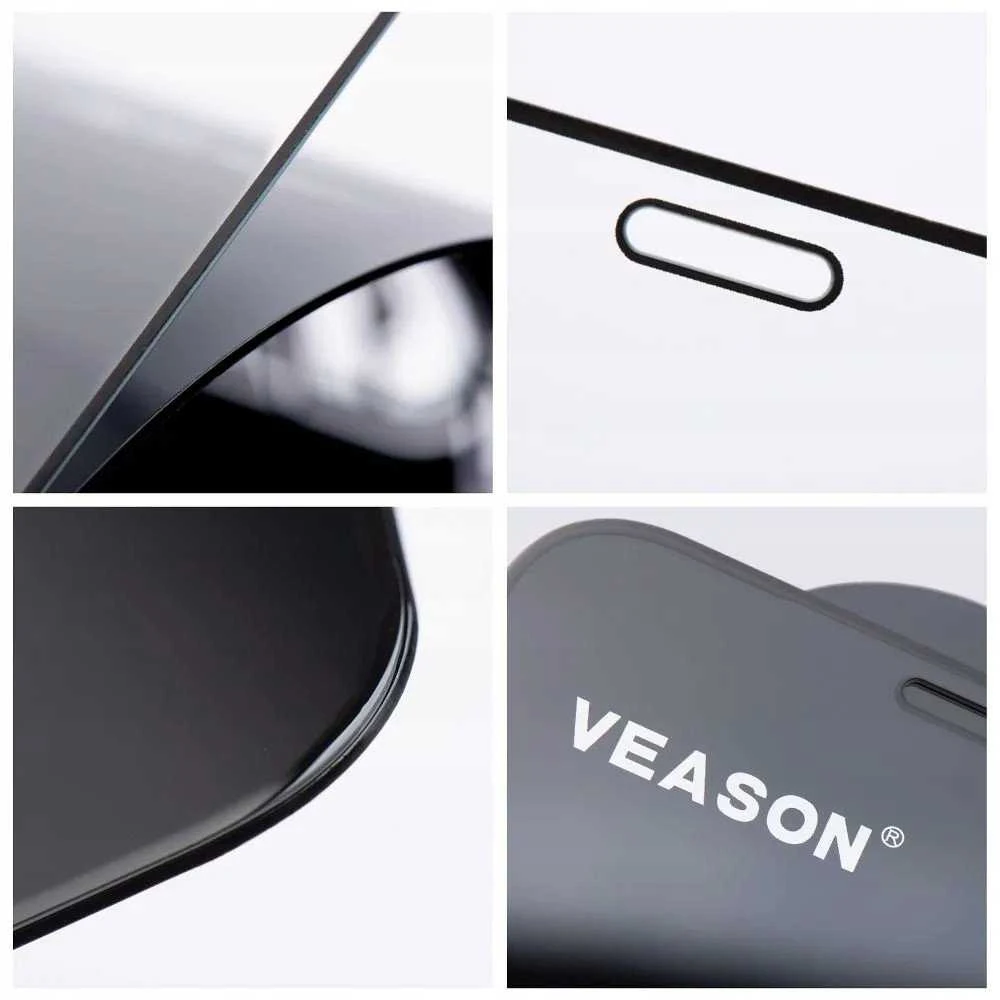 6D Pro Veason Glass (SET 10in1) - skirtas Samsung Galaxy A24 4G / A25 juodas