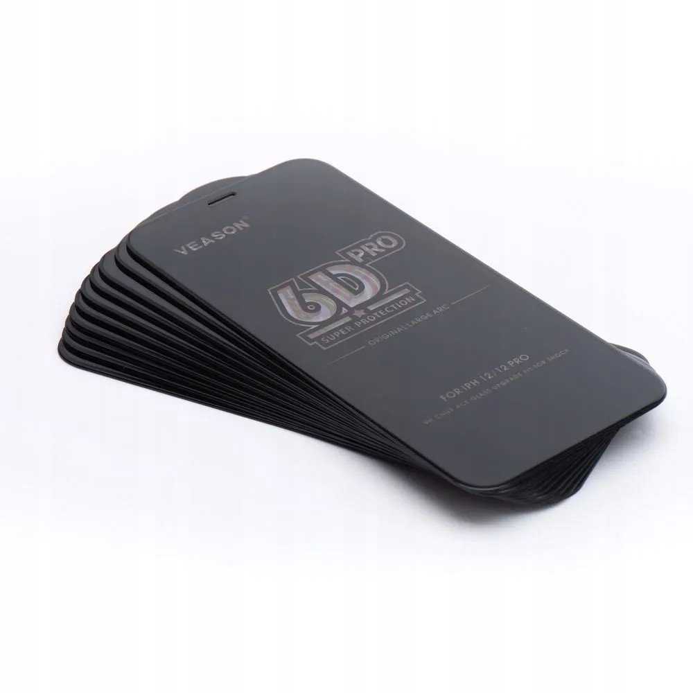 6D Pro Veason Glass (SET 10in1) - skirtas Samsung Galaxy A36 / A56 juodas