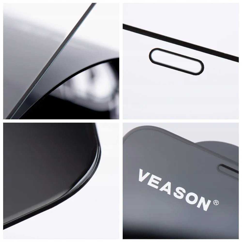 6D Pro Veason Glass (SET 10in1) - skirtas Samsung Galaxy A36 / A56 juodas