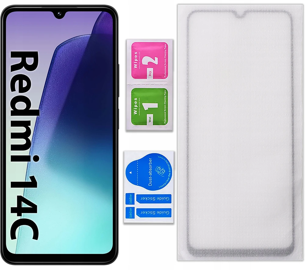TFO 9D grūdintas stiklas, skirtas Xiaomi Redmi 14C 4G